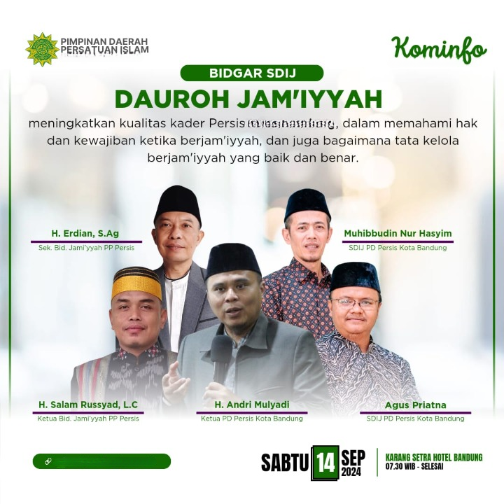 Dauroh Jamiyyah SDIJ PD PERSIS Kabupaten Klungkung